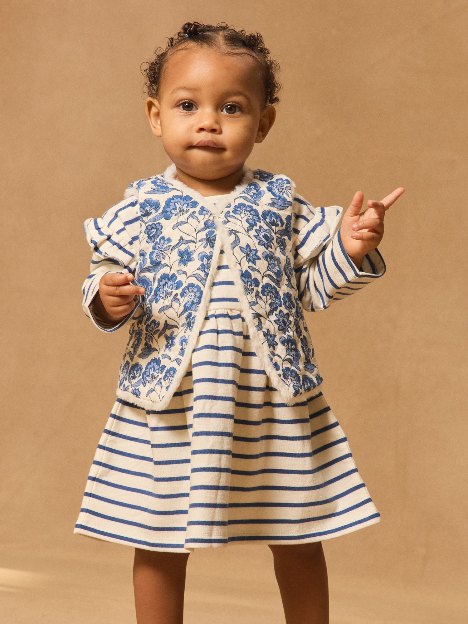 Robe Gilet Sans Manche Sergent Major Ensemble Robe Et Veste Sans