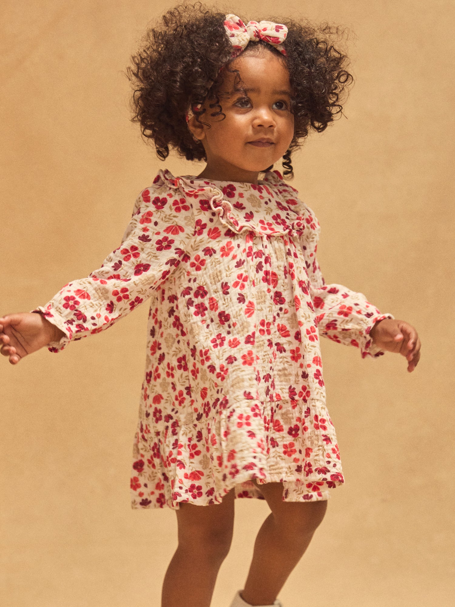 Robe imprimé fleuri Bébé Fille