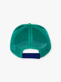 Casquette blanche et verte LACASCAGE / 24H4PGI1CHA000