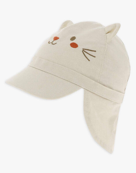 Casquette Beige Motif Chat Bebe Garcon Vogue Sur Le Nil Bebe Sergentmajor