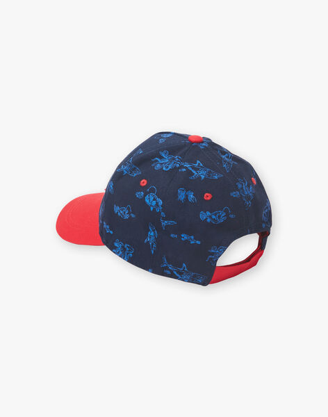 Casquette Bleu Marine Et Rouge En Twill Enfant Garcon Escapade Marine Enfant Sergentmajor