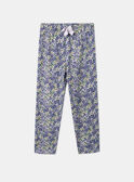 Pyjama Fleur en tubique LUIPAPETTE / 24H5PF31PYJH705