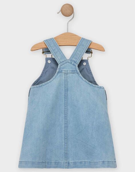 Robe Salopette En Jean Bebe Fille Les Jours Fleuris Bebe Sergentmajor