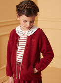 Gilet en maille rouge LIRETTE 1 / 24H2PF91CARD307