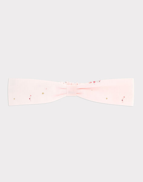 Bandeau Rose Pale Imprime Bebe Fille Accessoires De Cheveux Et Bijoux Naissance Sergentmajor