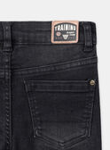 Jeans Denim noir LISLIMAGE / 24H3PGK1JEAK003