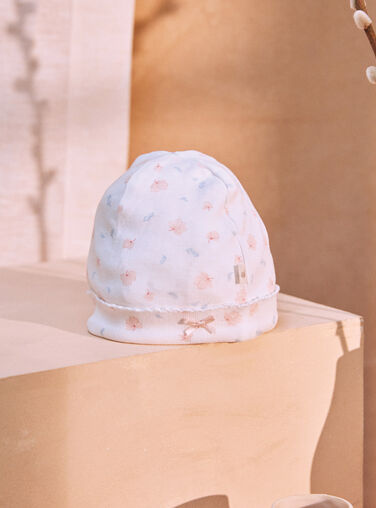 Dww-bonnets De Naissance Et Moufles De Protection Coton - 3 Pcs