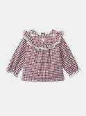 Blouse à carreaux LAGEORGIA / 24H1BFL1CHE001