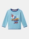 Pyjama Dino en velours LUIRIAGE / 24H5PG35PYJC242