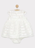 Robe blanche RYEMY / 19E1BFS1ROB001