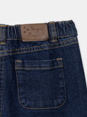 Jeans wide leg brodé LUPANETTE / 24H2PFM1JEAK005