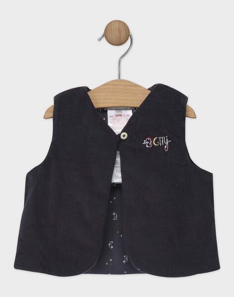 Gilet Sans Manches Reversibles Rembourre Bebe Garcon Pull Gilet Et Cardigan Bebe Sergentmajor