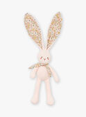 Doudou de naissance lapin rose poudré LORE / 24H0AF21JOUD322