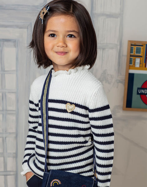 Pull Esprit Mariniere Details Dentelle Enfant Fille Achat En Ligne Pull Gilet Et Cardigan Sergentmajor