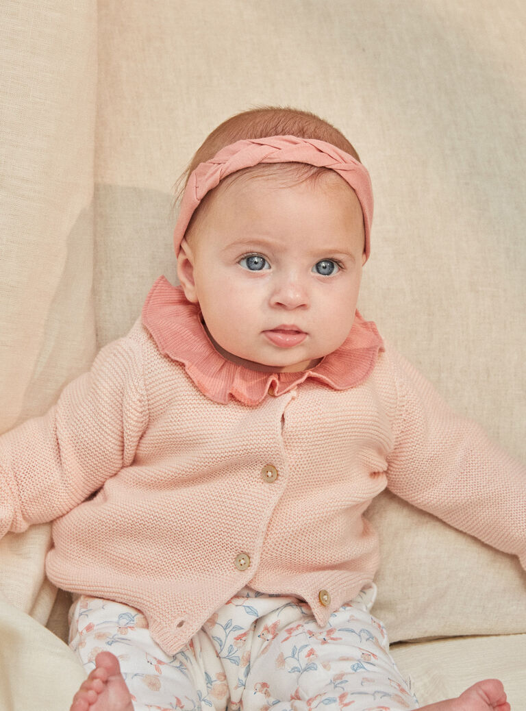 Brassière bébé naissance en laine tricotée à la main couleur -  France  - DisMerci