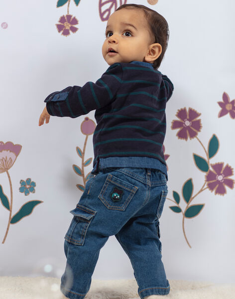 Jean Multipoches Bebe Garcon Achat En Ligne Pantalon Et Jean Sergentmajor