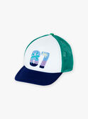 Casquette blanche et verte LACASCAGE / 24H4PGI1CHA000