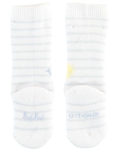 Chaussette Bouclette Rayee Bebe Garcon Chaussons Et Chaussettes Naissance Sergentmajor