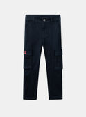 Pantalon cargo marine LORELAGE / 24H3PGL1PANC205