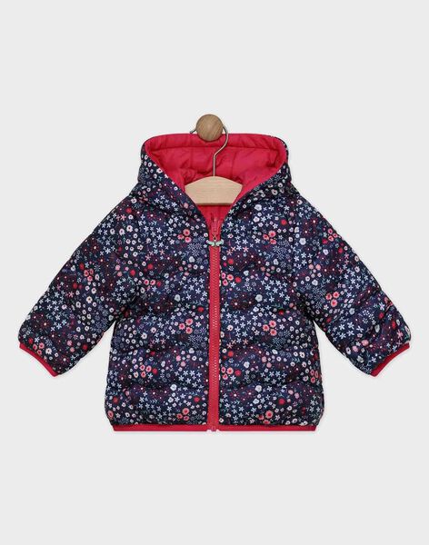 Doudoune Reversible Rose Et Bleue Bebe Fille Les Jours Fleuris Bebe Sergentmajor