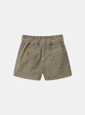 Short en velours fleuri LUSHETTE / 24H2PFM1SHO633