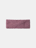 Bandeau chaud Mauve LIMANON / 24H4BF61BAN320