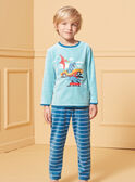 Pyjama Dino en velours LUIRIAGE / 24H5PG35PYJC242