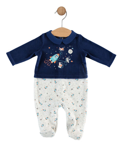 Grenouillere Bleu Nuit Bebe Garcon Pyjama Et Grenouillere Bebe Sergentmajor