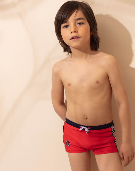 Boxer De Bain Rouge A Rayures Enfant Garcon Nouveautes Enfant Sergentmajor