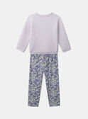 Pyjama Fleur en tubique LUIPAPETTE / 24H5PF31PYJH705