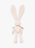 Doudou de naissance lapin rose poudré LORE / 24H0AF21JOUD322