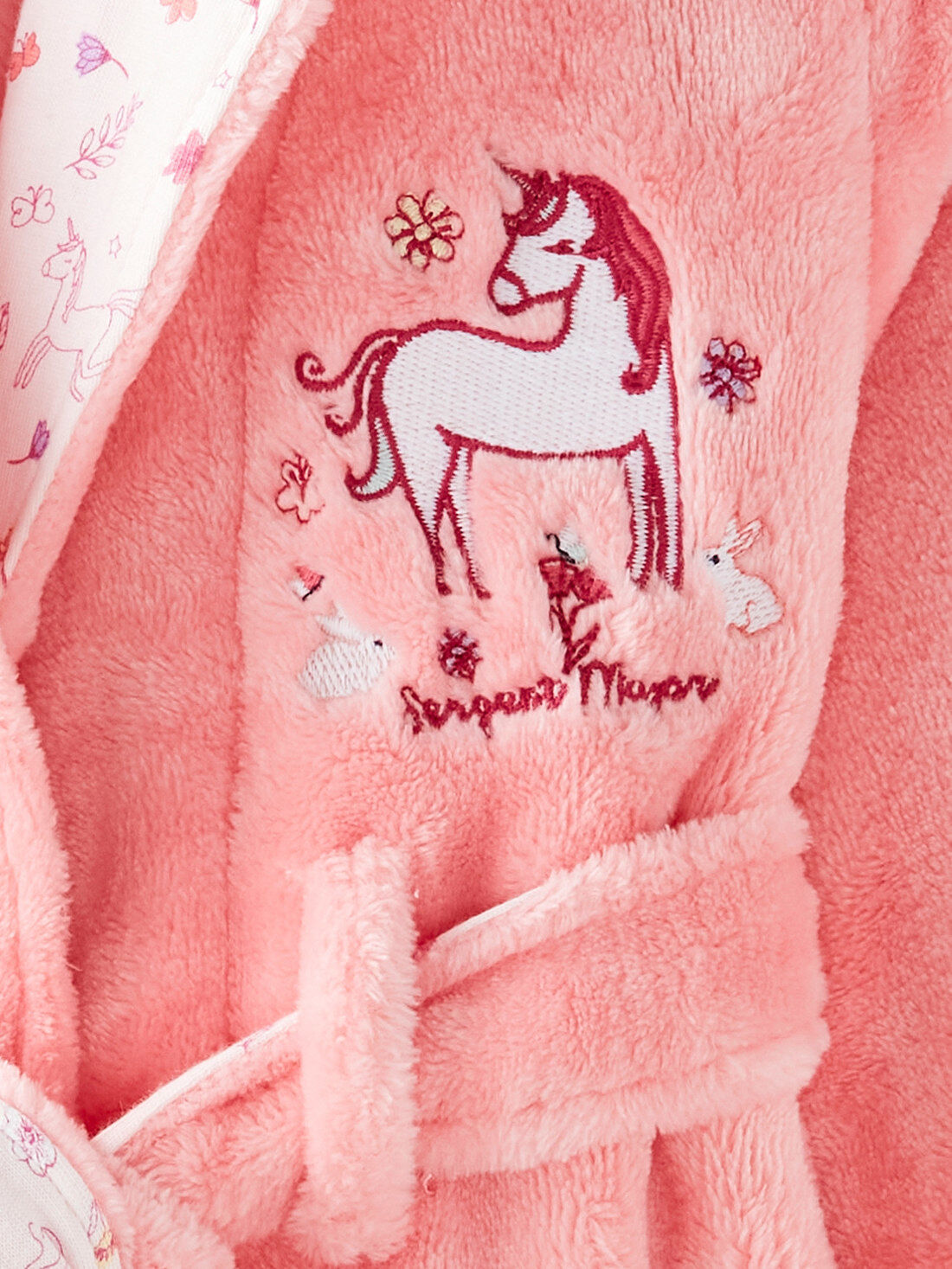 Robe de chambre rose petite fille : achat en ligne - Pyjama | SergentMajor
