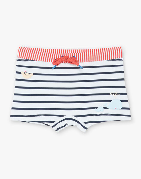 Maillot De Bain Raye Ecru Et Bleu Bebe Garcon Nouveautes Bebe Sergentmajor