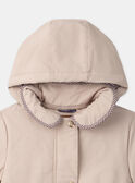 Parka mi-saison 2 en 1 beige  LITRETTE / 24H2PF62IMP080